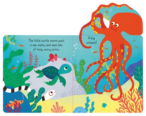 Little Lift and Look under the sea, carte cu clapete, Usborne ...