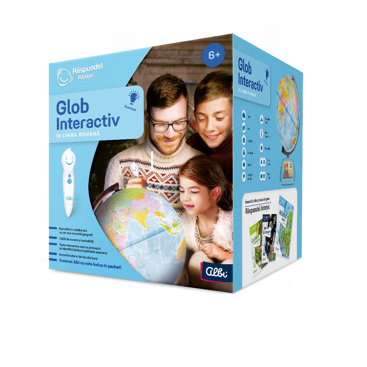 Raspundel Istetel, Glob interactiv in limba romana, versiune noua - imagine 3