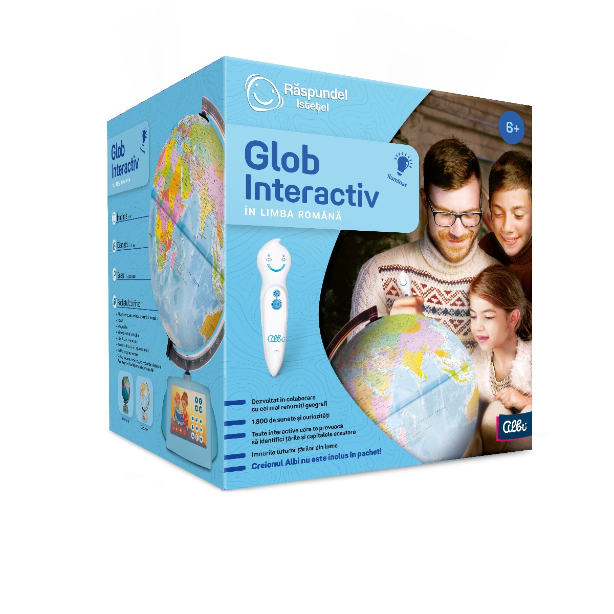 Raspundel Istetel, Glob interactiv in limba romana, versiune noua - imagine 2