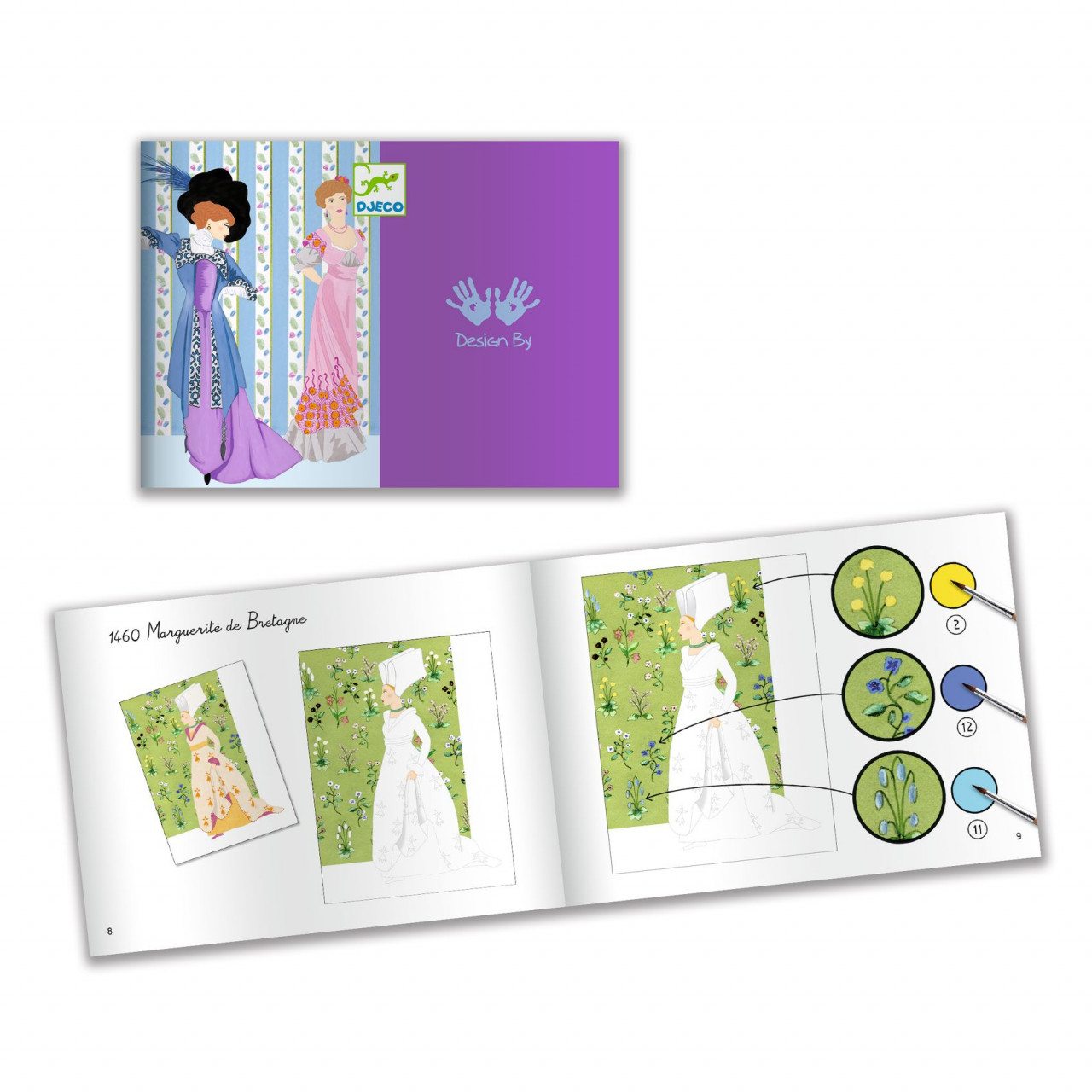 Atelier creativ Istoria modei, Djeco - imagine 4