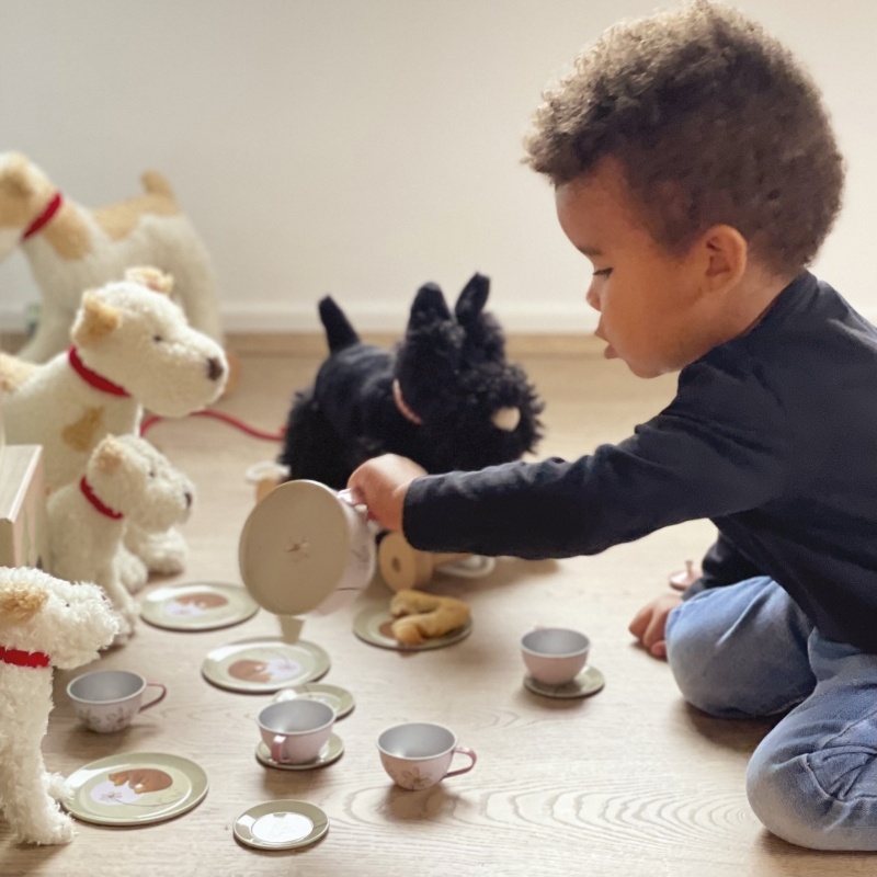 Set de ceai in cos picnic Padurea, Egmont Toys - imagine 3