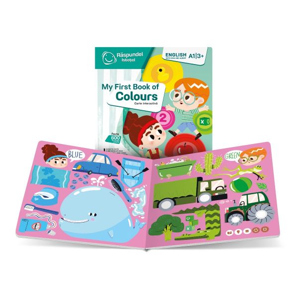 Raspundel Istetel, carte My first book of colors English - imagine 2