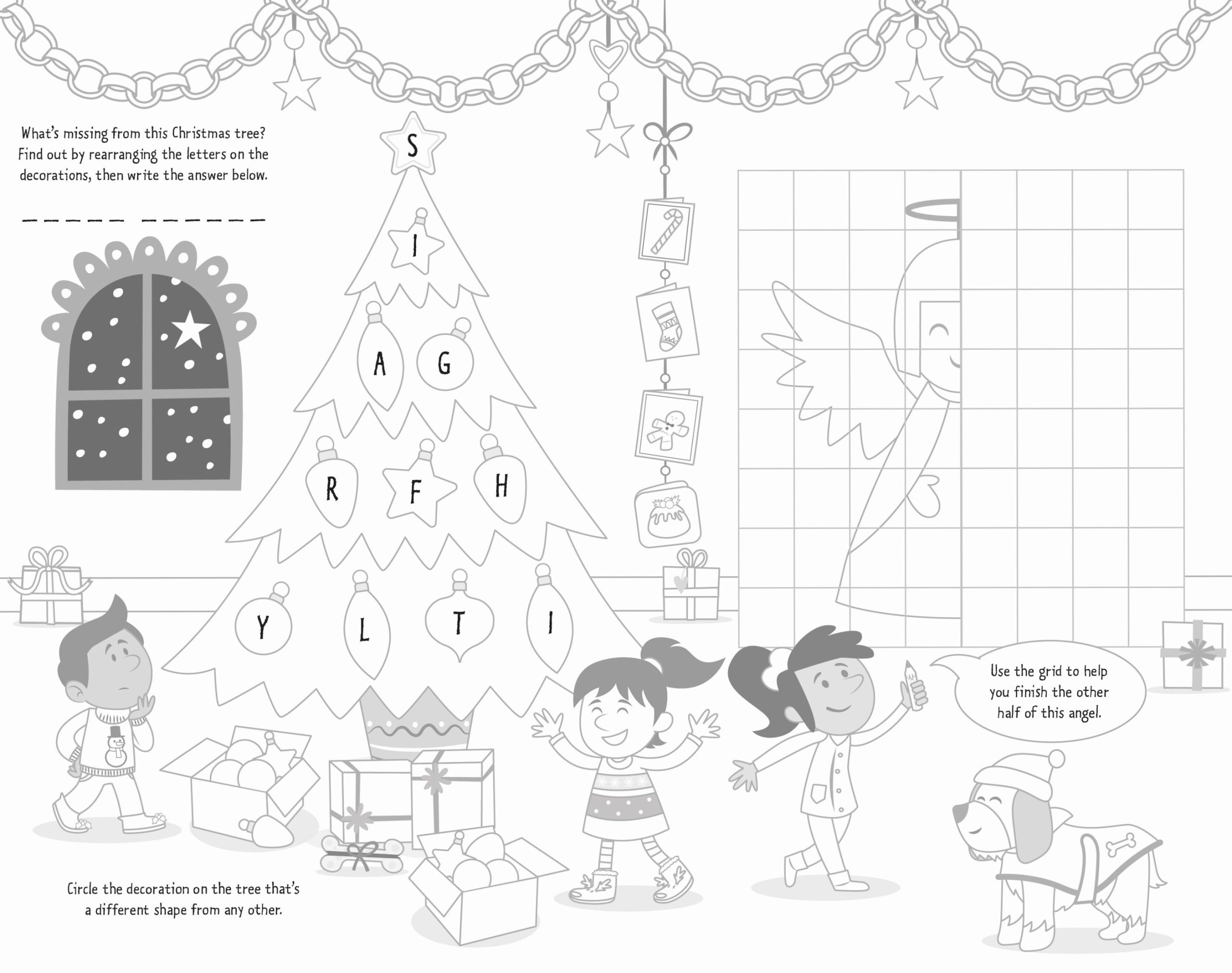 Christmas Activities, activitati de Craciun, Usborne - imagine 4