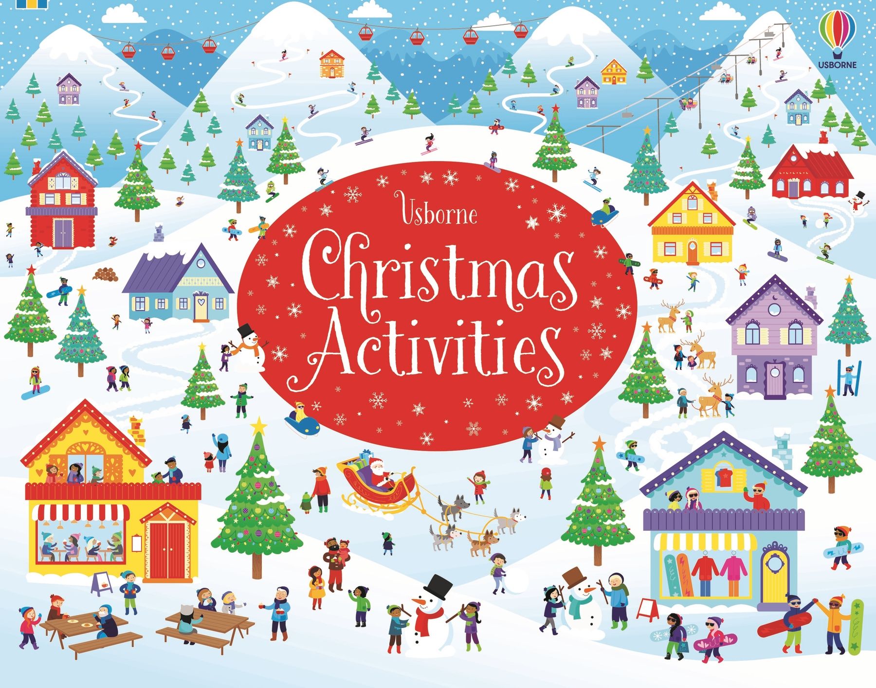 Christmas Activities, activitati de Craciun, Usborne