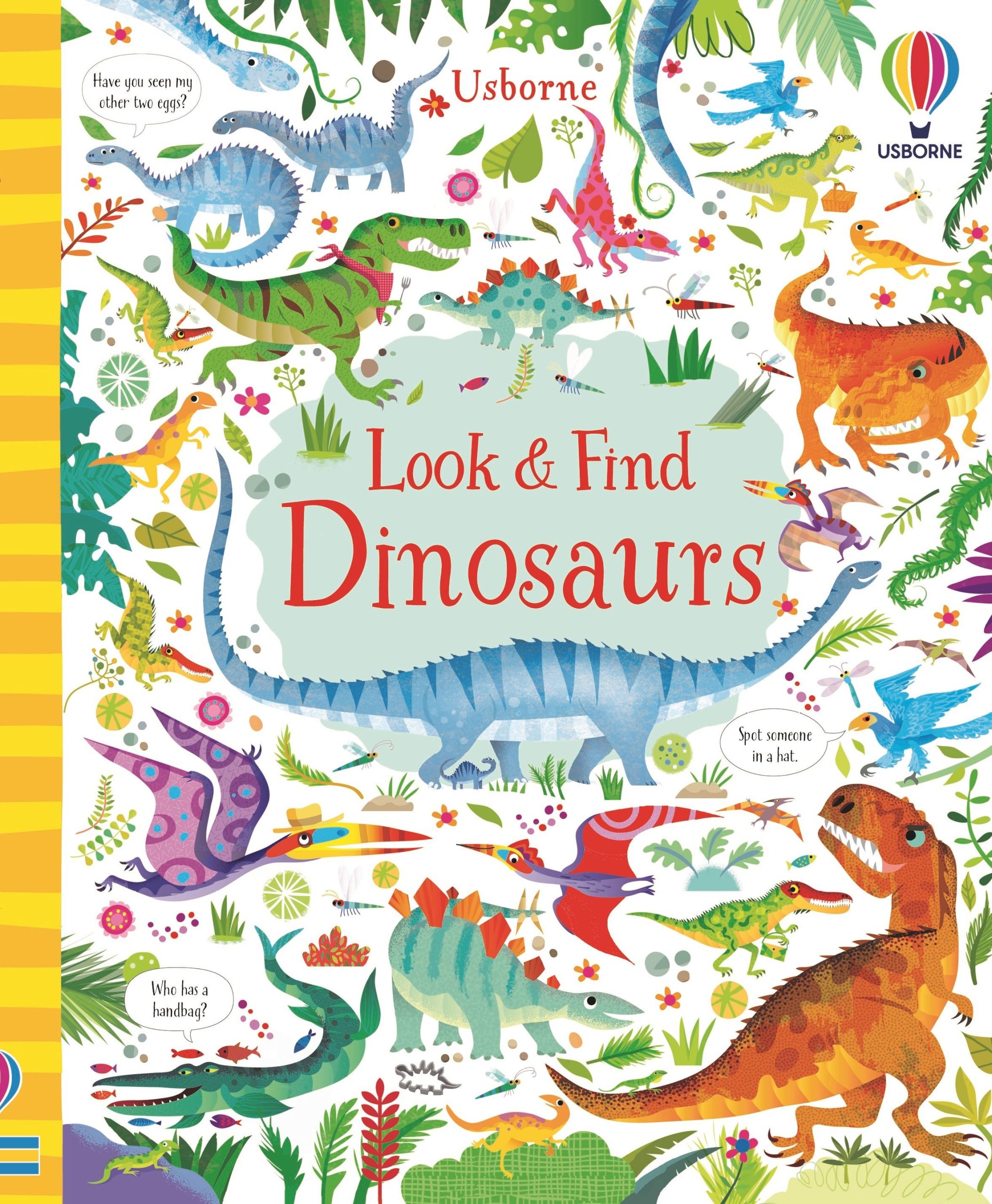 Usborne Book and Jigsaw Dinosaurs, puzzle 300 piese si carte inclusa, Usborne - imagine 4